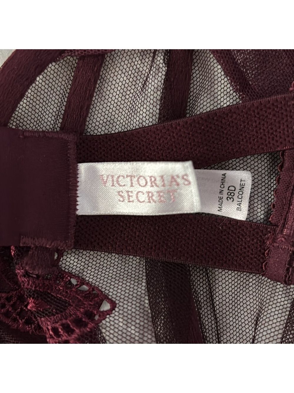 Victoria's Secret Very Sexy Balconet Lace Bra NWOT - Picture 6 of 8